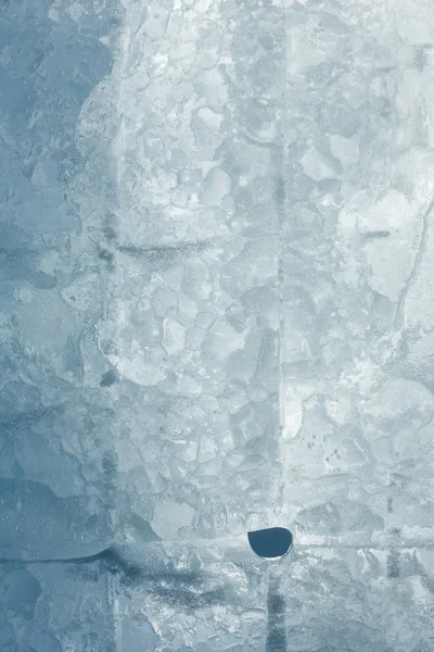 Bloqueo glacial del primer plano de hielo . — Foto de Stock