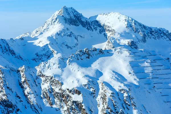 Kış dağ manzarası (Avusturya). — Stok fotoğraf