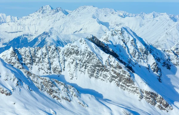 Paisaje de montaña de invierno (Austria ). —  Fotos de Stock