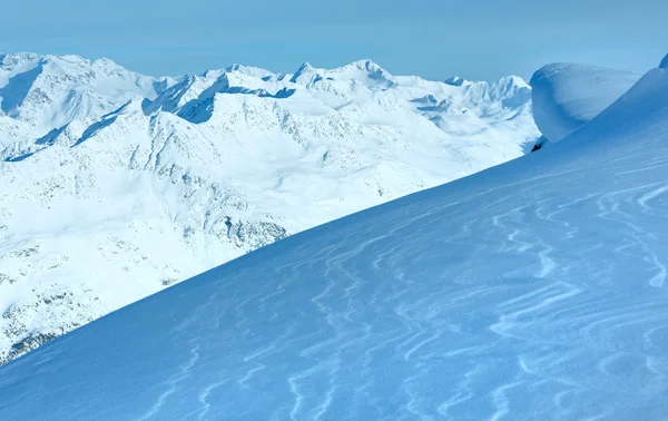 Paisaje de montaña de invierno (Austria ). —  Fotos de Stock