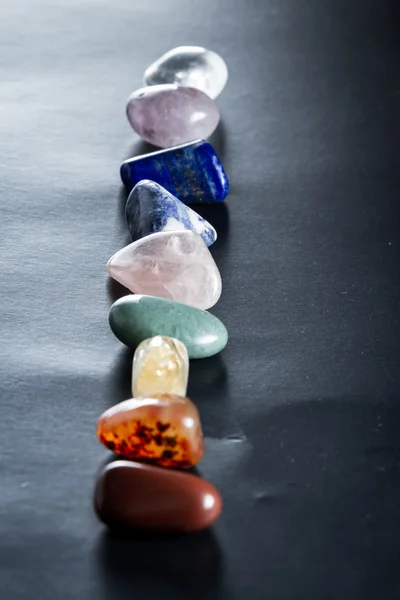 Chakra balancing stenen — Stockfoto