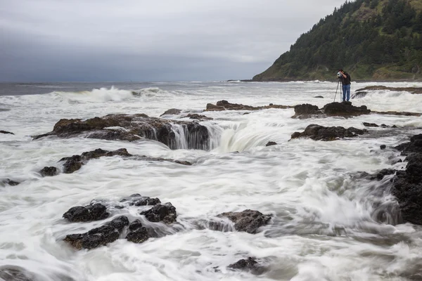 Photographier Thor's Well, Oregon Coast — Photo