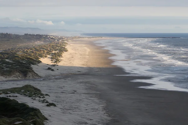 Піщані дюни в Орегоні узбережжю — стокове фото