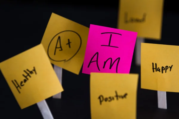 Concept d'autonomisation en utilisant I Am — Photo