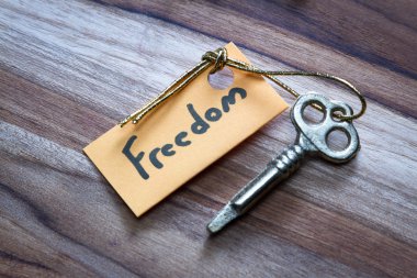 özgür bir yaşam için gizli anahtar 