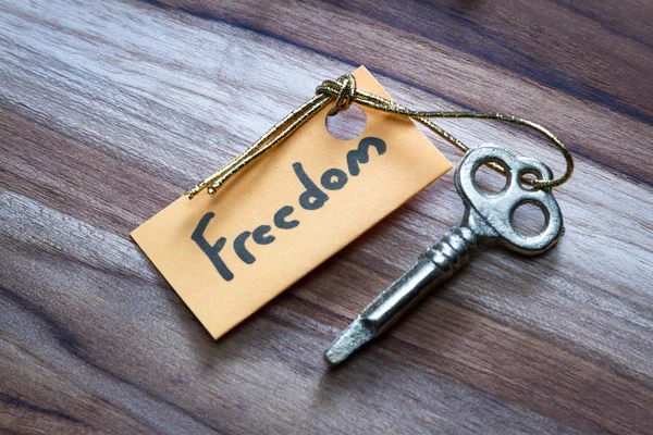 özgür bir yaşam için gizli anahtar 