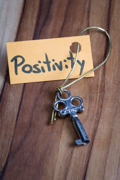 Chave secreta para uma vida positiva — Fotografia de Stock