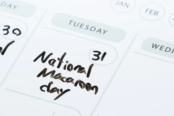Día nacional del macarrón —  Fotos de Stock