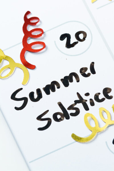 summer solstice, june 20