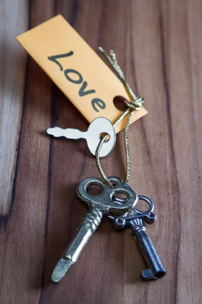Μυστικά κλειδιά για την αγάπη στη ζωή — Φωτογραφία Αρχείου