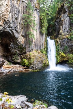 Toketee Falls, Oregon clipart