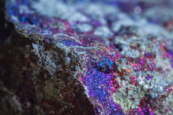 Farbenfroher Fels aus nächster Nähe — Stockfoto