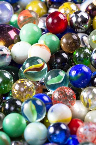 Marbles up close for a background — Stock Photo, Image