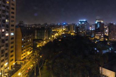 Miraflores Lima geceleri 