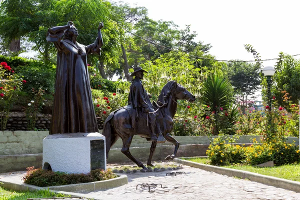 Estatua de Chabuca Granda — Foto de Stock