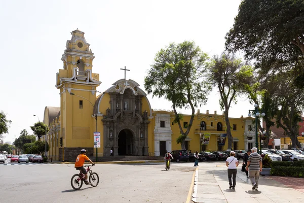 Catedral de La, Barranco Lima — Fotografia de Stock