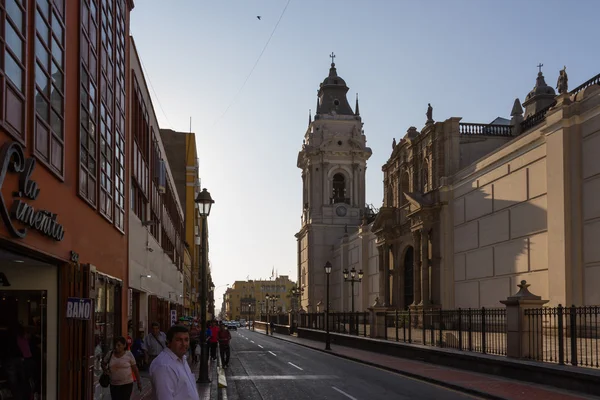 Människor och livsstil i Lima — Stockfoto