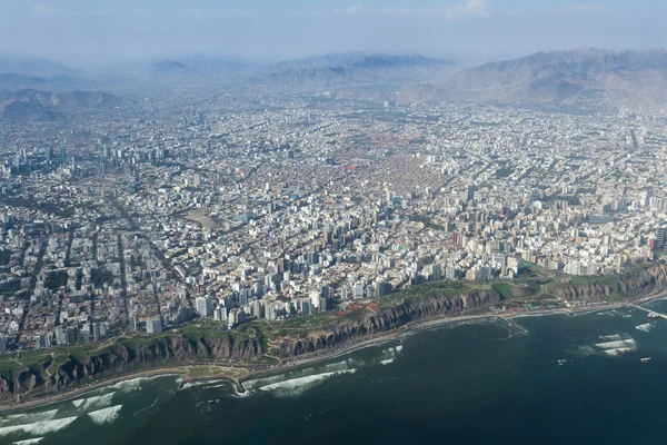 Vista aérea de Lima Perú — Foto de Stock