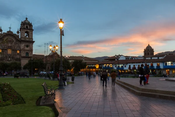 Plaza de Armas, Cusco Peru — Stockfoto