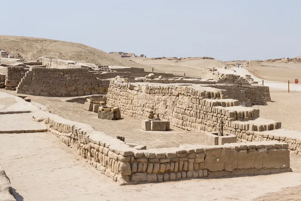 Archeologického komplexu Pachacamac v Limě — Stock fotografie