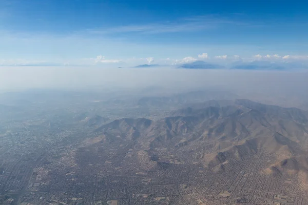 Smogschicht über Lima — Stockfoto