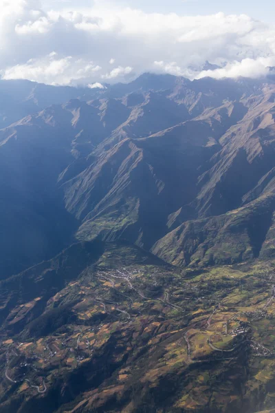 Bergleben in der Nähe von Cusco, Peru — Stockfoto