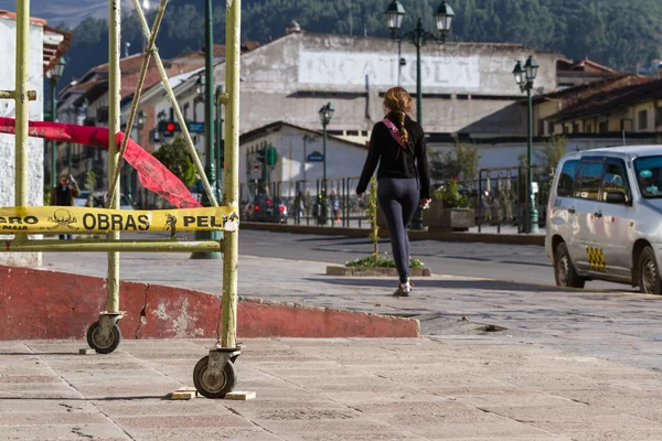 Cusco 'da bina bakımı — Stok fotoğraf