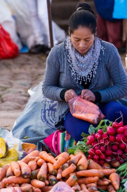 Meyve ve sebze piyasasında, Peru