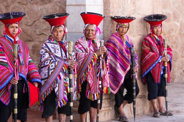 Quechua büyükleri kutsal Vadisi 