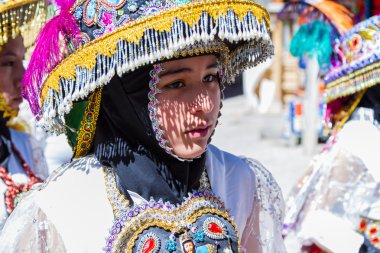 Ollantaytambo Peru kutlama