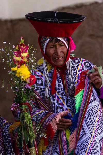 Quechua Elders in the Sacred Valley — Stock Photo, Image