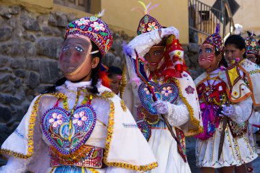 Ollantaytambo Peru kutlama