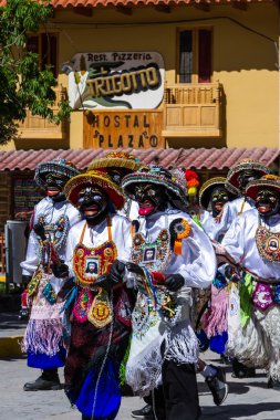 Ollantaytambo Peru kutlama