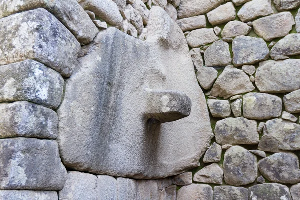 De stenen werk Inca in Machu Pichu — Stockfoto