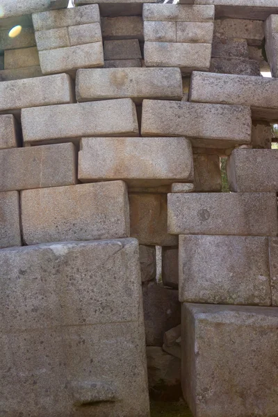 Lavori in pietra utilizzati in Machu Pichu — Foto Stock