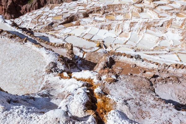 Estanques de sal de Maras, Perú — Foto de Stock