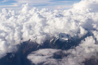 Peru Andes görüntülendi Yukarıdaki formu 
