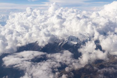 Peru Andes görüntülendi Yukarıdaki formu 