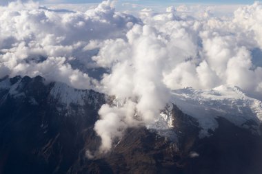 Peru Andes görüntülendi Yukarıdaki formu 
