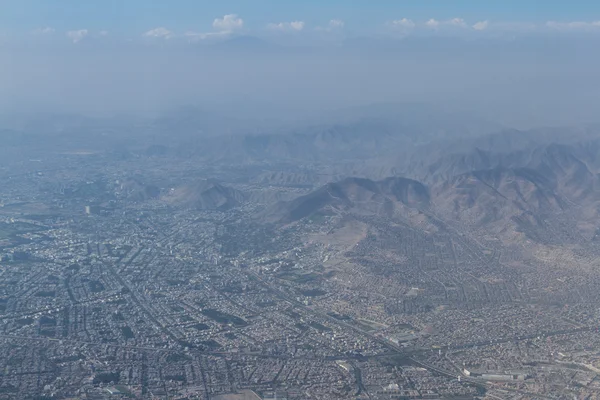 Smog layer above Lima