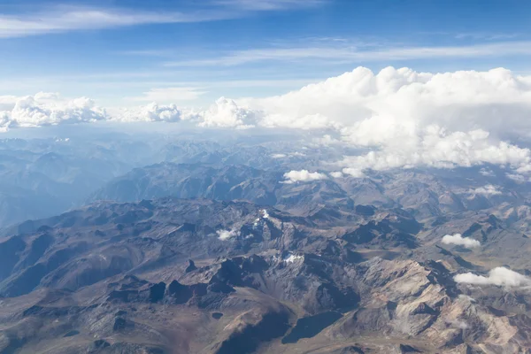 Vista aérea de las montañas del Perú — Foto de Stock