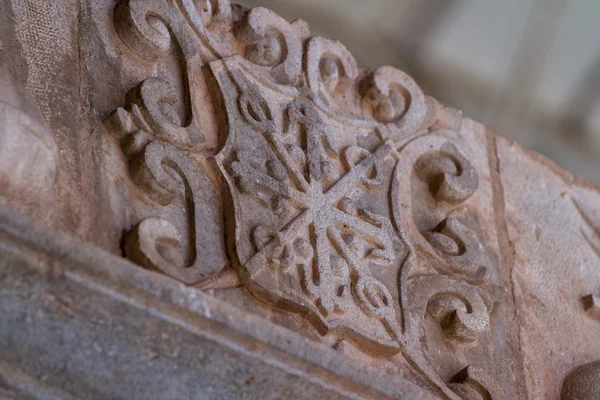 Symbols inside the Templo de Santo Domingo — Stock Photo, Image