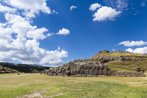 Sitio inca de Saqsaywaman en Perú — Foto de Stock