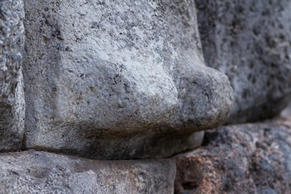 Inca Wände von saqsaywaman — Stockfoto