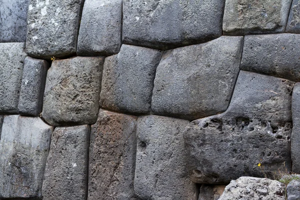 Inca muren van Saqsaywaman — Stockfoto