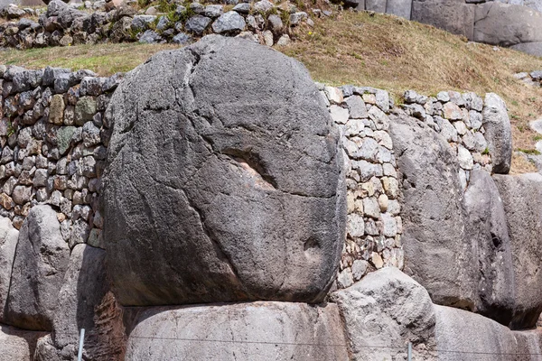 Inca site van Saqsaywaman in Peru — Stockfoto