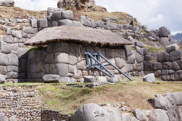 Inca site von saqsaywaman in peru — Stockfoto