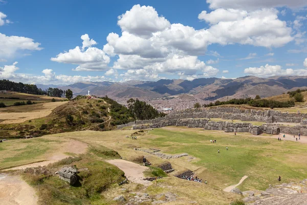 Sitio inca de Saqsaywaman en Perú — Foto de Stock