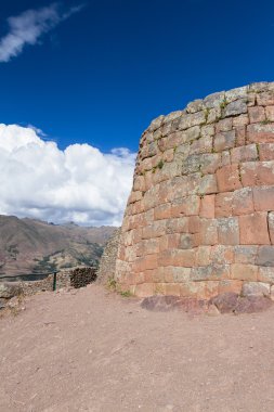 Peru'daki harabeler Pisac 