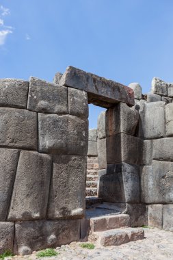 Saqsaywaman Peru'daki Inca sitesi
